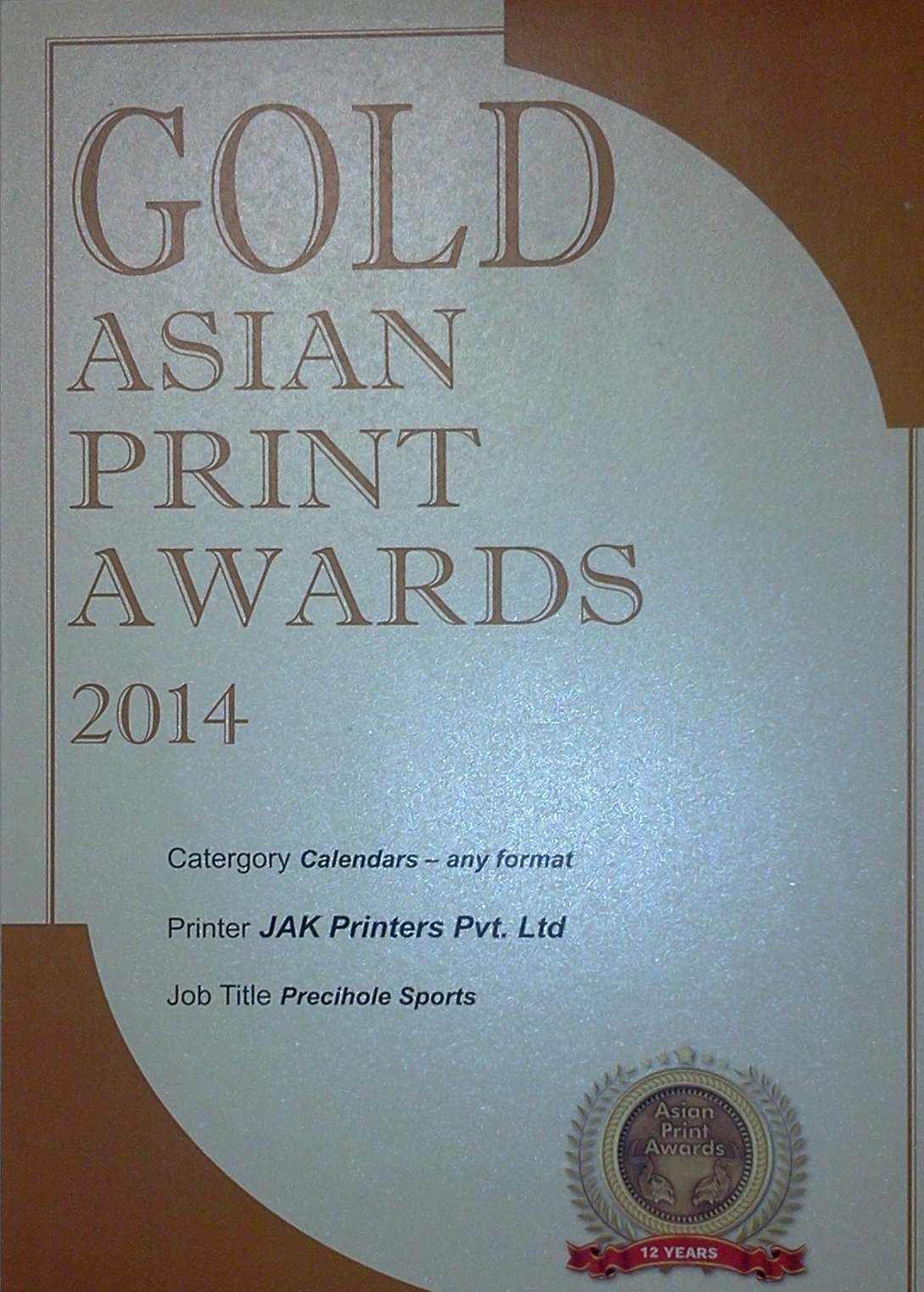 Jak Printers honoured with four titles at Asian Print Awards