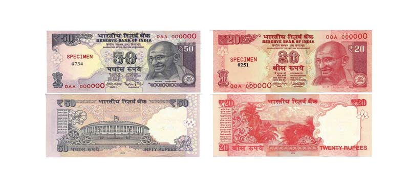 RBI to issue new notes of Rs 50, Rs 20 denomination | PrintWeekIndia